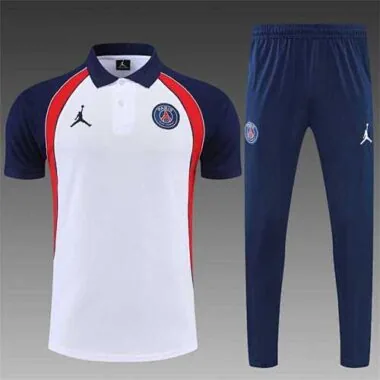 Polo Jordan PSG white and red