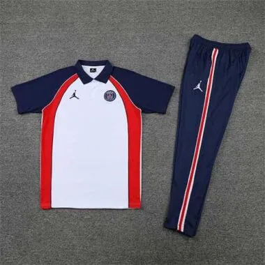 Polo Jordan PSG white and red