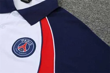 Polo Jordan PSG white and red