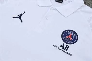 Polo Jordan PSG branco