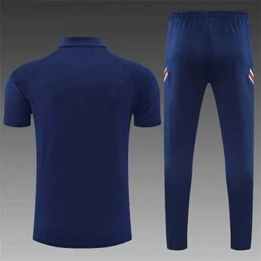 Polo Jordan PSG sapphire blue chest print