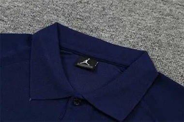 Polo Jordan PSG sapphire blue chest print