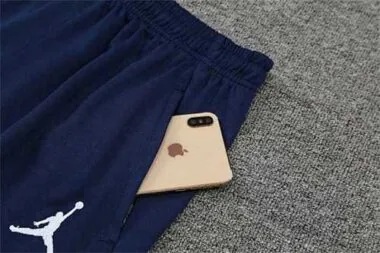 Polo Jordan PSG sapphire blue chest print