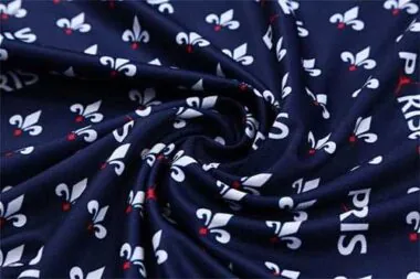Polo Jordan PSG sapphire blue and white print