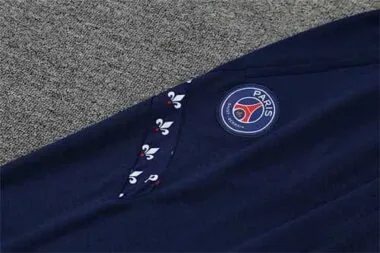 Polo Jordan PSG sapphire blue and white print