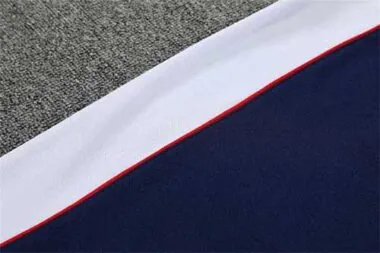 Polo Jordan PSG azul safira e branco