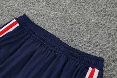 Polo Jordan PSG azul safira e branco