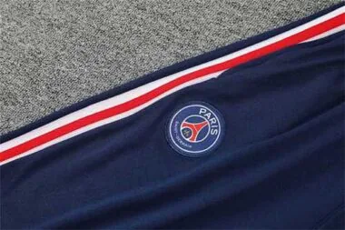 Polo Jordan PSG azul safira e branco
