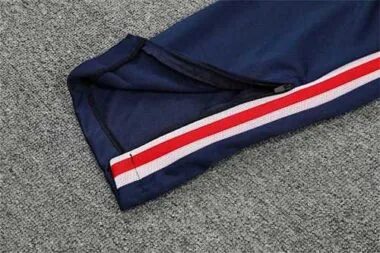 Polo Jordan PSG azul safira e branco