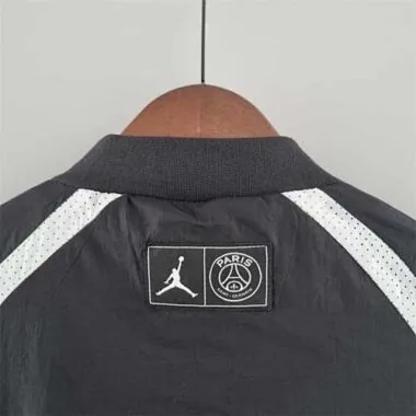 2022 PSG Jordan blackwhite windbreaker