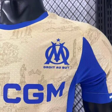 25-26 Player Marseille Fourth Away Kit Cheap Football Jersey Wholesale Yupoo