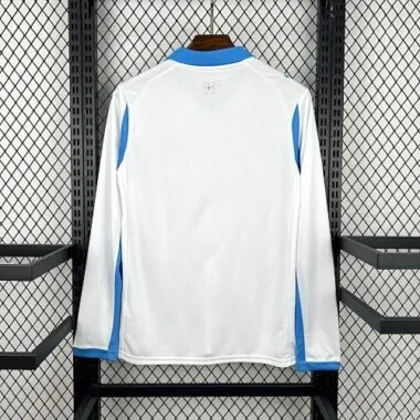 25-26 Marseille Home Long Sleeve Kit S-4XL Cheap Football Jersey Wholesale Yupoo