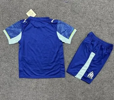 25-26 Kids Marseille Third Away Kit Cheap Football Jersey Wholesale Yupoo