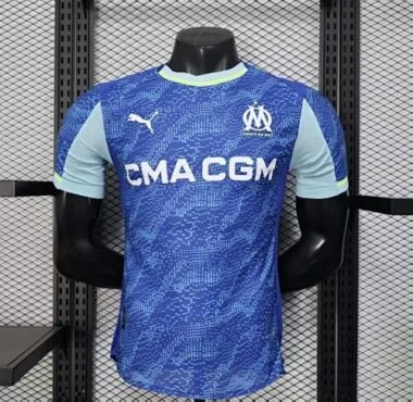 25-26 Player Marseille Third Away Kit Cheap Football Jersey Wholesale Yupoo