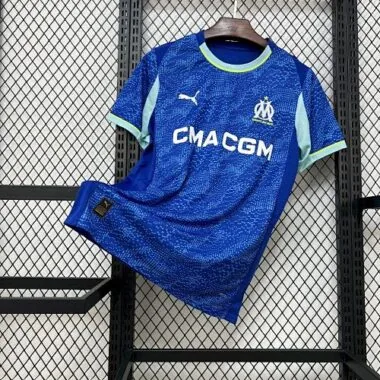 25-26 Marseille Third Away Kit S-4XL Cheap Football Jersey Wholesale Yupoo