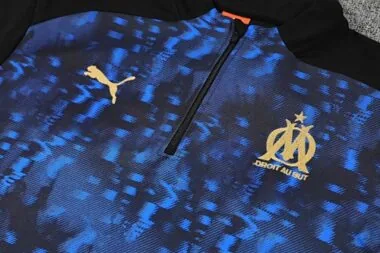 25-26 Player Version Marseille Sweatshirt Tracksuit Kit S-2XL Cheap Football Jersey Wholesale Yupoo
