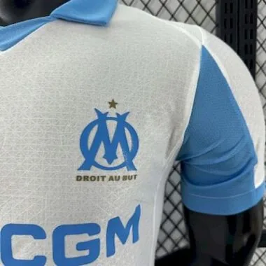 25-26 Olympique Marseille Home Kit Player Version S-4XL Football Jersey Supply Yupoo