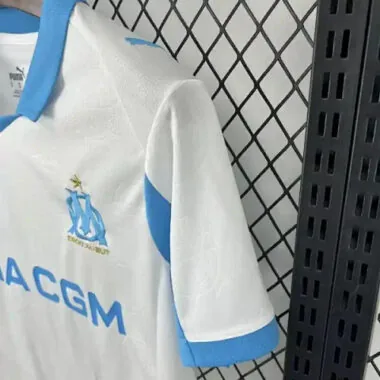 25-26 Marseille Home Kit S-4XL Cheap Football Jersey Wholesale Yupoo