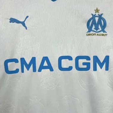 25-26 Marseille Home Kit S-4XL Cheap Football Jersey Wholesale Yupoo