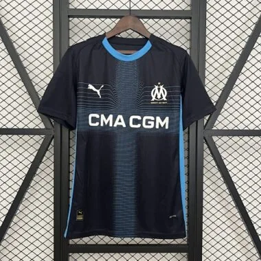 25-26 Marseille Away Kit S-4XL Cheap Football Jersey Wholesale Yupoo