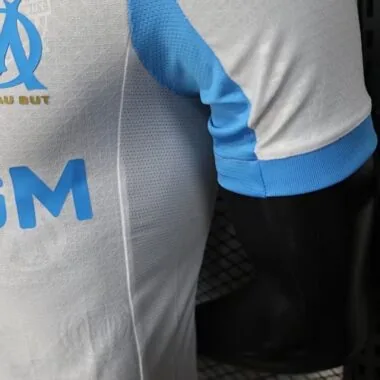 25-26 Marseille Home Kit Player Version Shirt S-4XL