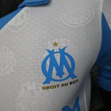 25-26 Marseille Home Kit Player Version Shirt S-4XL