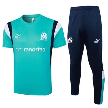 23-24 Marseille Short Sleeve Tracksuit Yupoo(1)