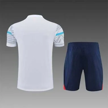22-23 Marseille vest training suit kit dark blue white1684405084000