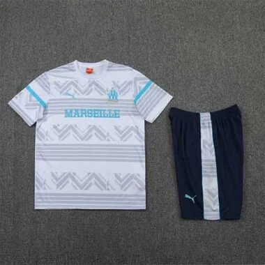 22-23 Marseille vest training suit kit dark blue white1684405084000