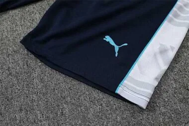 22-23 Marseille vest training suit kit dark blue white1684405084000