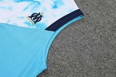 22-23 Marseille vest training suit kit blue
