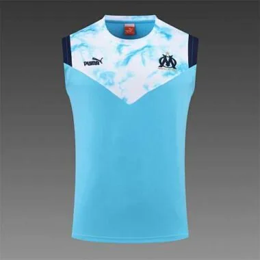 22-23 Marseille vest training suit kit blue