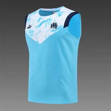 22-23 Marseille vest training suit kit blue