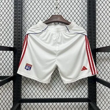 25-26 Shorts Lyon Home Kit Cheap Football Jersey Wholesale Yupoo