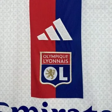 25-26 Lyon Home Kit Cheap Football Jersey Wholesale Yupoo