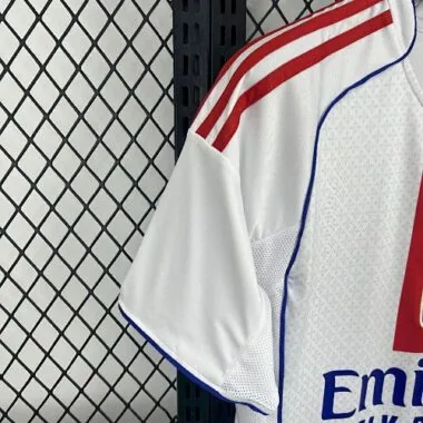 25-26 Lyon Home Kit Cheap Football Jersey Wholesale Yupoo