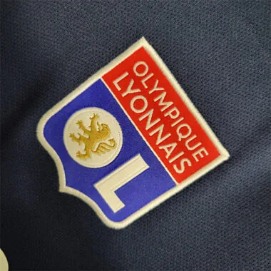 23-24 Lyon Blue Training Suit Size S-XXL Soccer Jersey