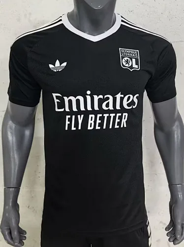 24-25 Lyon Goalkeeper Black Soccer Jerseys Yupoo
