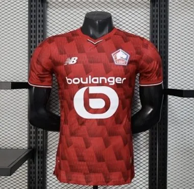 25-26 Player Lille OSC Home Kit Cheap Football Jersey Wholesale Yupoo