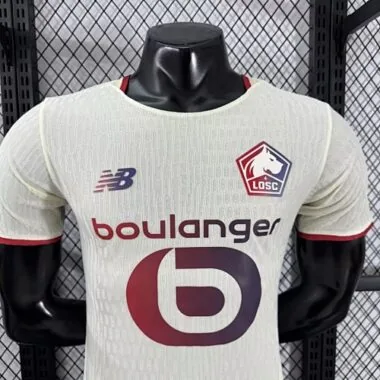 25-26 Player Lille OSC Away Kit Cheap Football Jersey Wholesale Yupoo