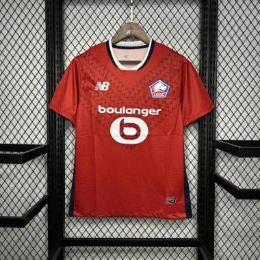 24-25 Lille Home Kit Soccer Unifrom