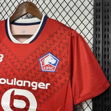24-25 Lille Home Kit Soccer Unifrom