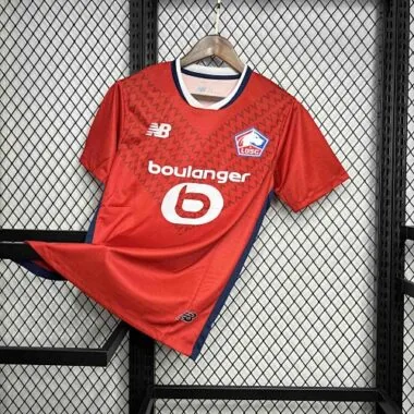 24-25 Lille Home Kit Soccer Unifrom
