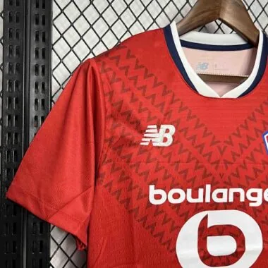 24-25 Lille Home Kit Soccer Unifrom
