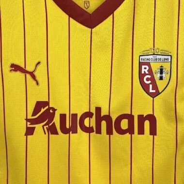 25-26 Kids RC Lens Home Kit Cheap Football Jersey Wholesale Yupoo