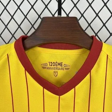 25-26 Kids RC Lens Home Kit Cheap Football Jersey Wholesale Yupoo