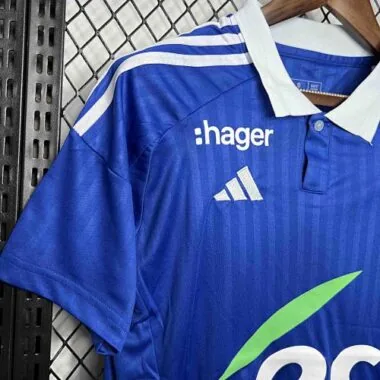 24-25 RC Strasbourg Home Kit Football Uniform