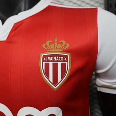 25-26 Player AS Monaco Home Kit Cheap Football Jersey Wholesale Yupoo