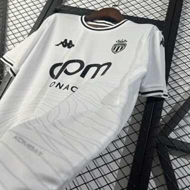 25-26 AS Monaco Away Kit Cheap Football Jersey Wholesale Yupoo