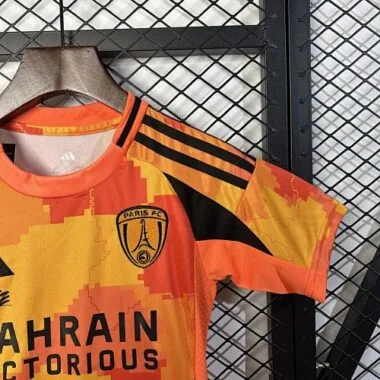 25-26 Kids Paris FC Third Away Kit Cheap Football Jersey Wholesale Yupoo